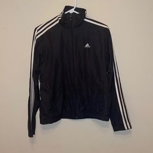 Black adidas jacket Size: Medium